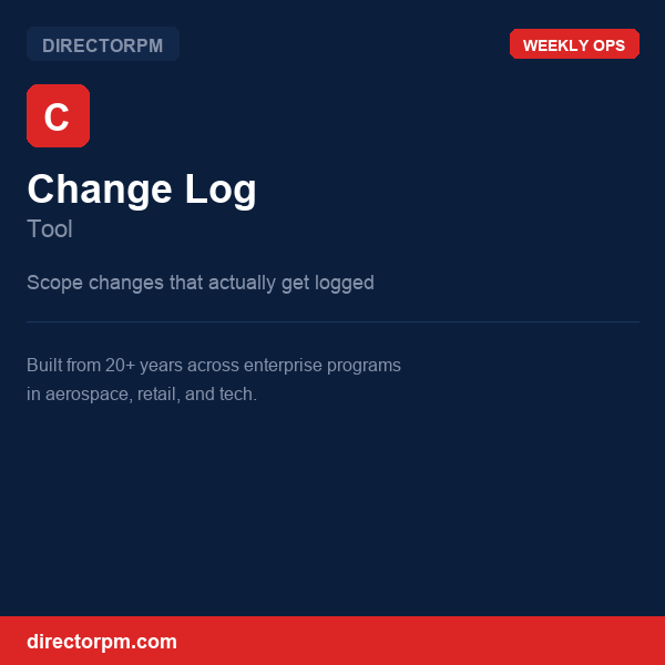 Change log thumbnail