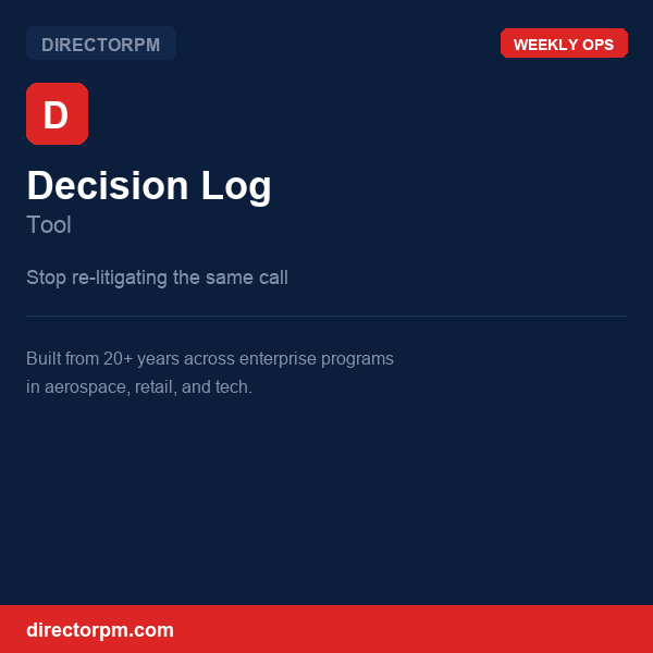 Decision log thumbnail