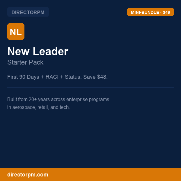 New Leader Starter Pack thumbnail