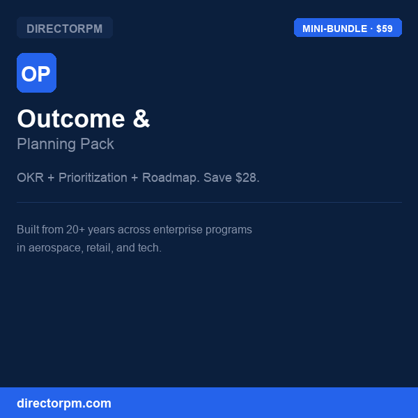 Outcome & Planning Pack thumbnail