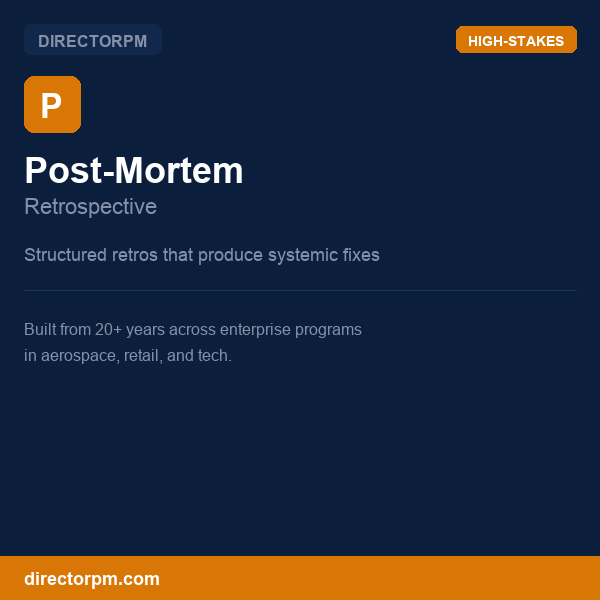 Post-mortem template thumbnail